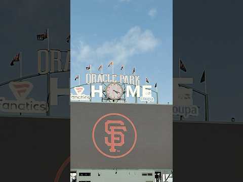 Back home at Oracle Park 🏠🧡