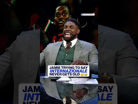 Jamie can’t wait for another #UCL season with Internazionale 🤣 #UCLToday