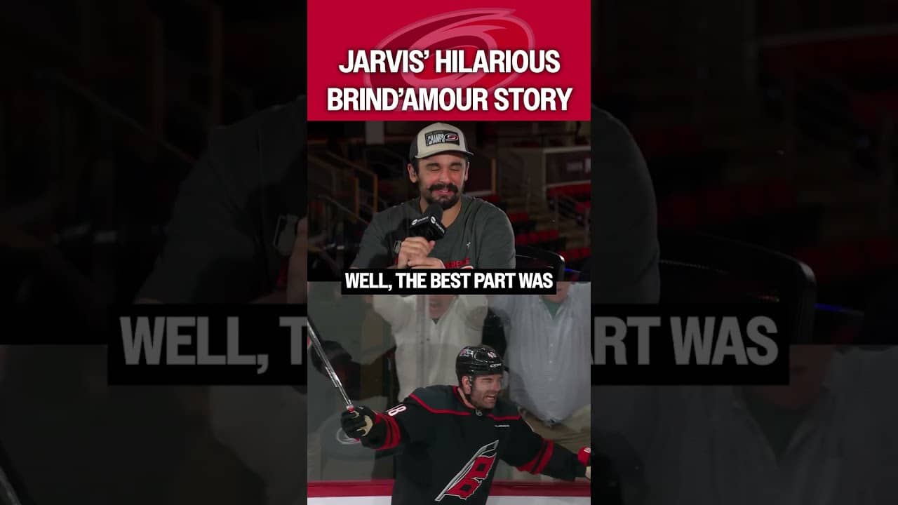 Jarvo tells HILARIOUS Brind'Amour story 🤣