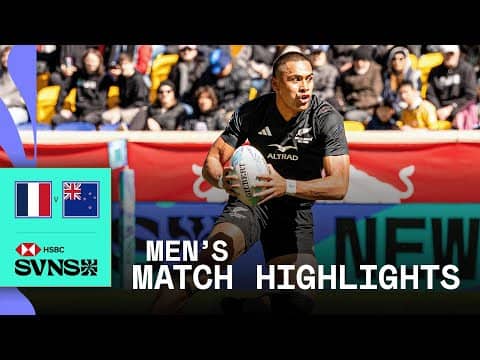 All Blacks FIGHT BACK ⚔️ | France v New Zealand | HSBC SVNS New York 2026 | Match Highlights