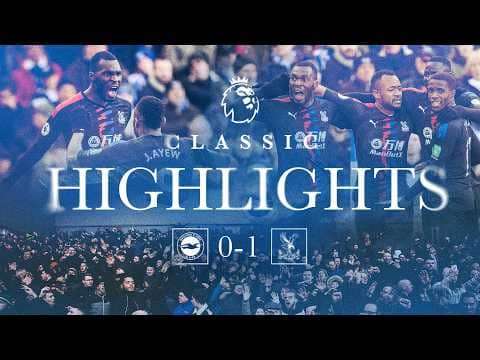 JORDAN AYEW WINNER  ✅ | Brighton 0-1 Crystal Palace  | Classic Highlights