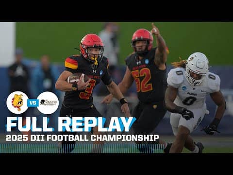 Ferris State vs. Harding: 2025 DII football championship | FULL REPLAY