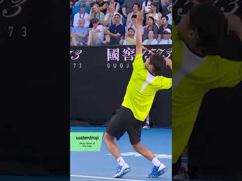 SILKY smooth drop shot! 😮‍💨