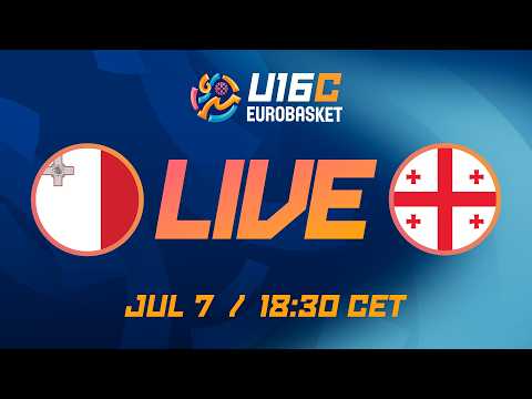 LIVE - Malta v Georgia | FIBA U16 Women's EuroBasket 2026 Division C | Group Phase