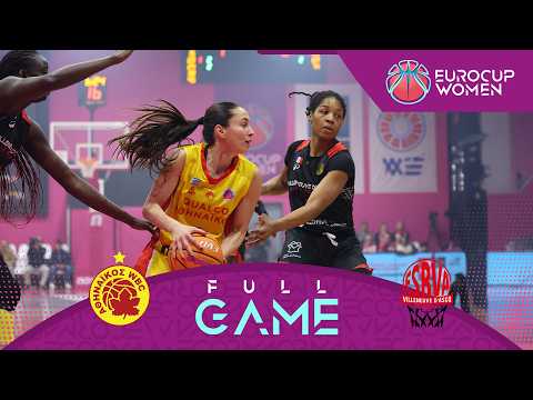 LIVE - Athinaikos Qualco v Villeneuve d'Ascq LM | EuroCup Women 2025-26 | Semi-Finals