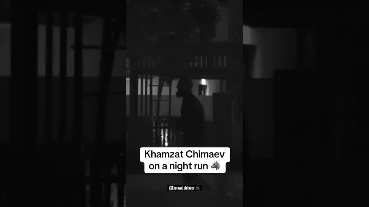 Khamzat Chimaev is staying loose less than a week after #UFC328 😤 (via @official_borz/IG)