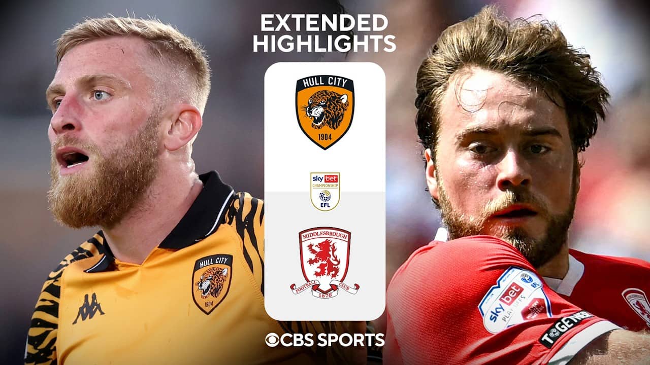 Hull City vs. Middlesbrough: Extended Highlights | EFL Championship | CBS Sports Golazo
