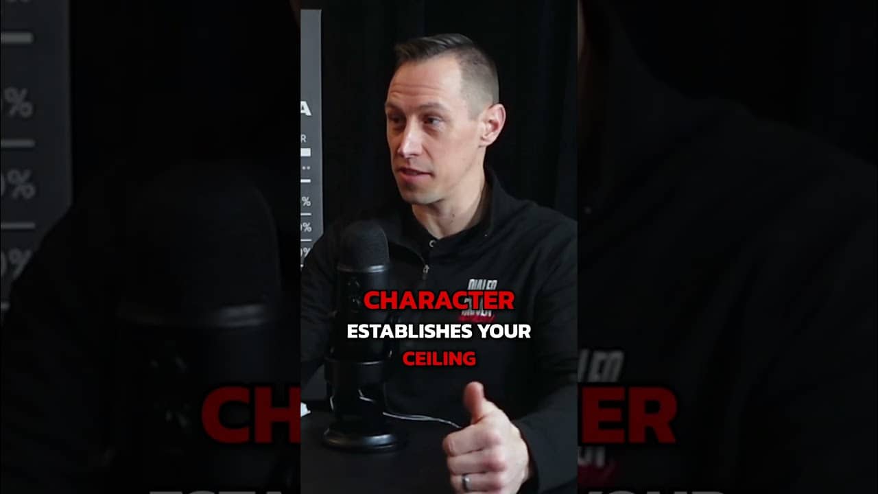 Talent might get you in the door… but character determines how far you go.