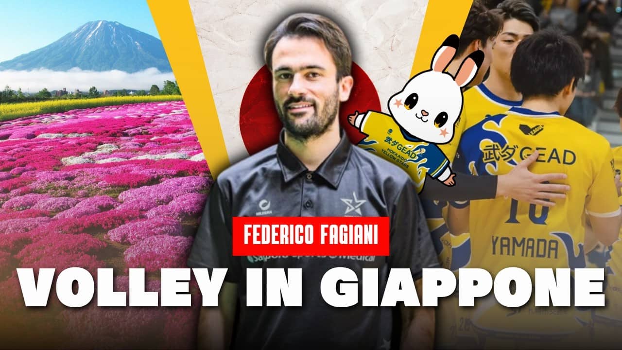 VOLLEY in GIAPPONE: FEDERICO FAGIANI