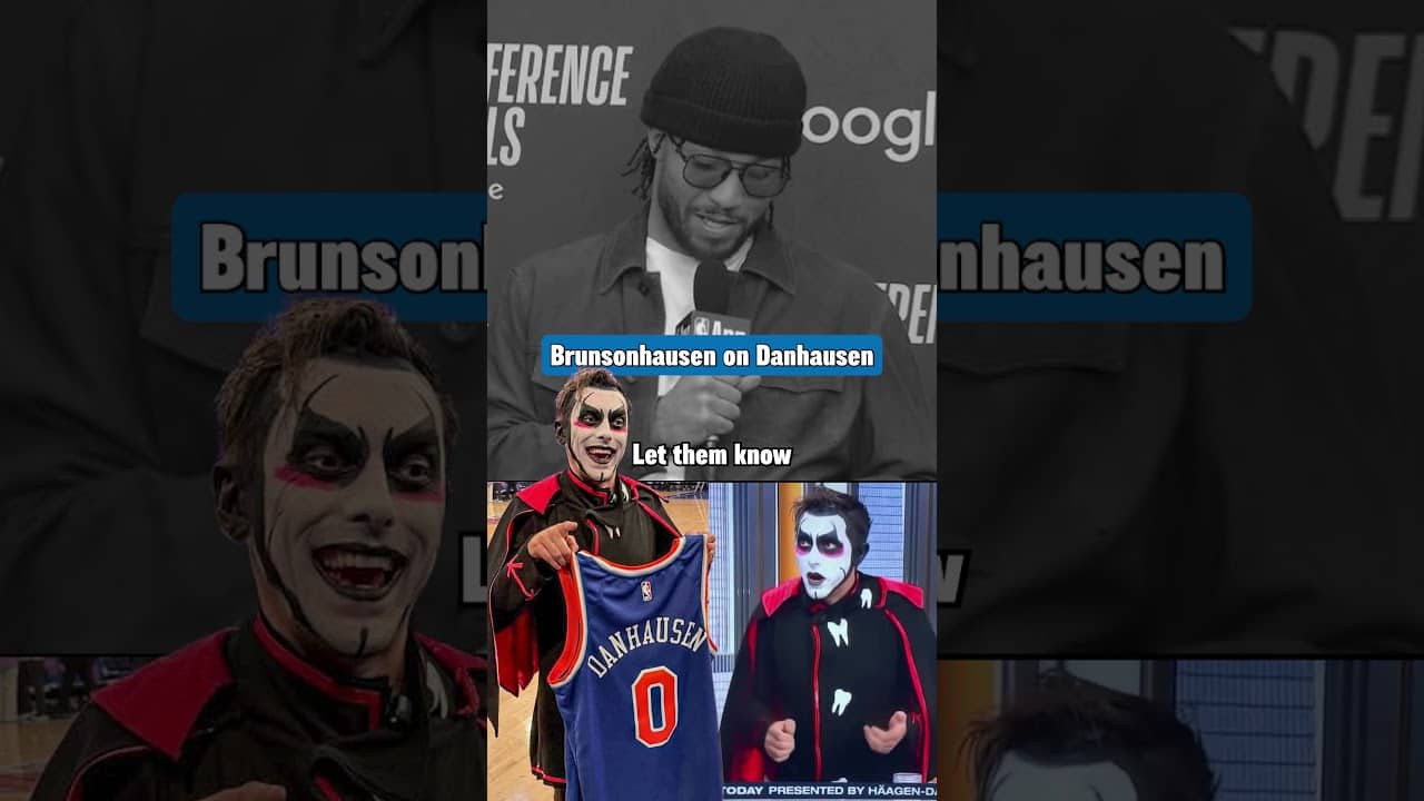 Jalen Brunson, believer of the Danhausen curse?