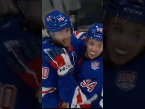 GABE’S FIRST NHL GOAL 🚨 #gabeperreault #nyr #nhl #goal #firstgoal #hockey