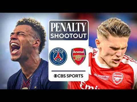 PSG vs. Arsenal: FULL PENALTY SHOOTOUT | CBS Sports Golazo