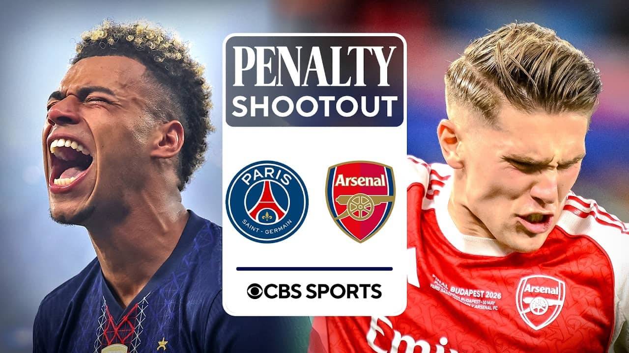 PSG vs. Arsenal: FULL PENALTY SHOOTOUT | CBS Sports Golazo