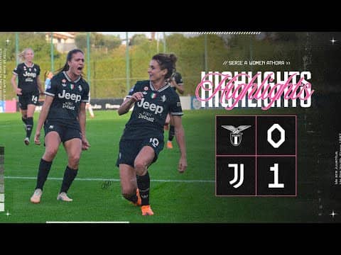 GIRELLI seals it from the spot | Lazio 0-1 Juventus Women | HIGHLIGHTS Serie A Women