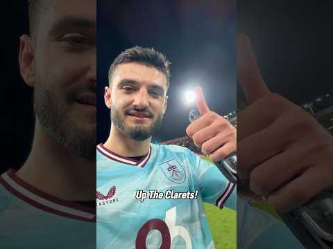 Armando with a message for you after his first Burnley goal ⚽️ #BurnleyFC #football #PremierLeague