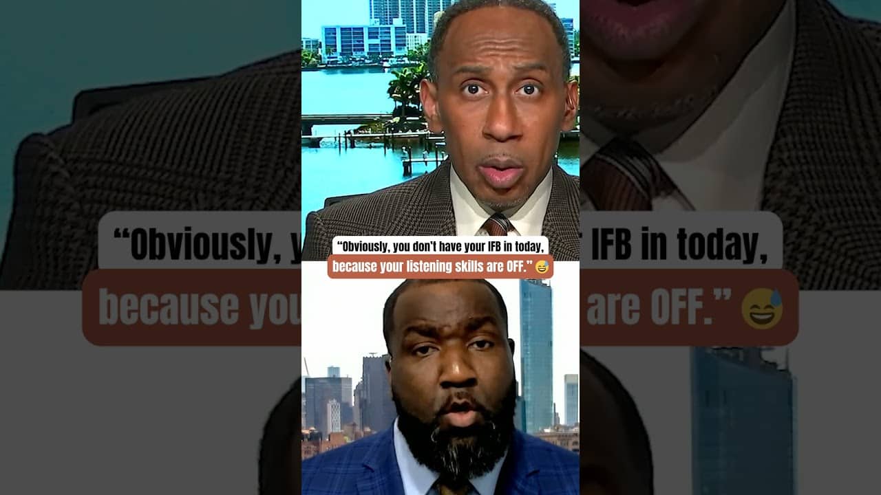 Stephen A., put on your listening ears 👂