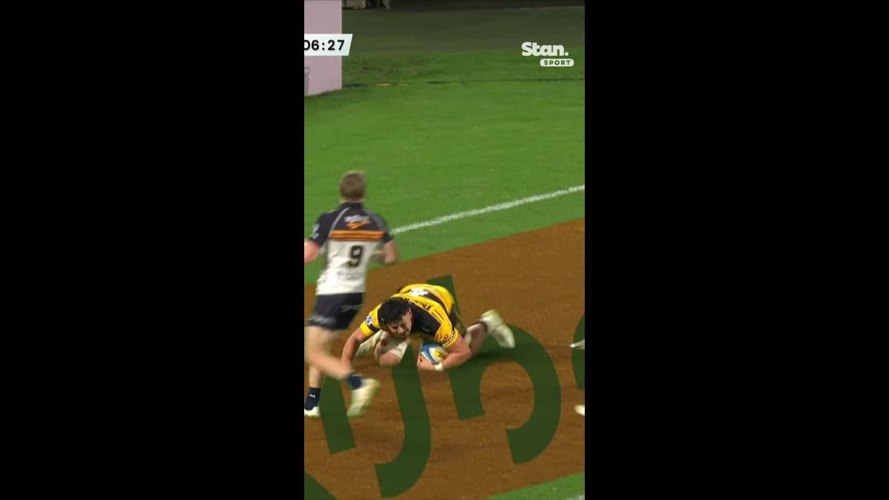 Try | Delany 7' | Hurricanes vs Brumbies