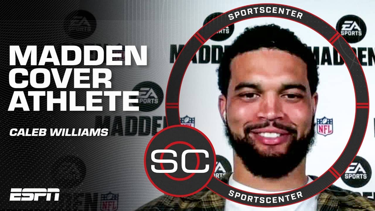 ‘A childhood dream’ 🙌 Caleb Williams on being the Madden 27 cover athlete | SportsCenter