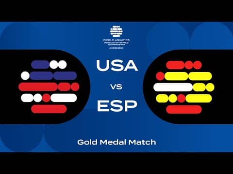 USA vs ESP | Epic Gold Medal Clash | World Aquatics U20 Water Polo 2025