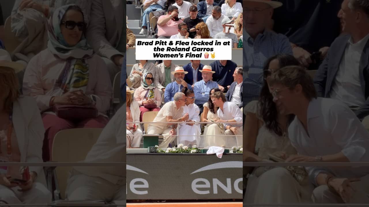 The stars were out for the Roland Garros women’s’ championship 🏆 #rolandgarros