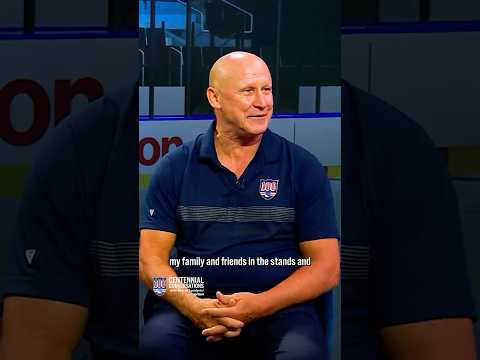 Brian Mullen reflects on his first game at The Garden our YouTube channel 🤩 #nyr #hockey #icehockey