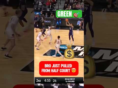 High Point was pulling from HALF COURT in UPSET WIN 🤯🔥