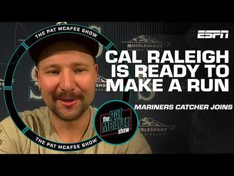 Cal Raleigh and the Mariners are excited to make a playoff run ⚾ | The Pat McAfee Show