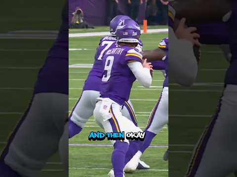 Can J.J McCarthy carry the Vikings? 👀