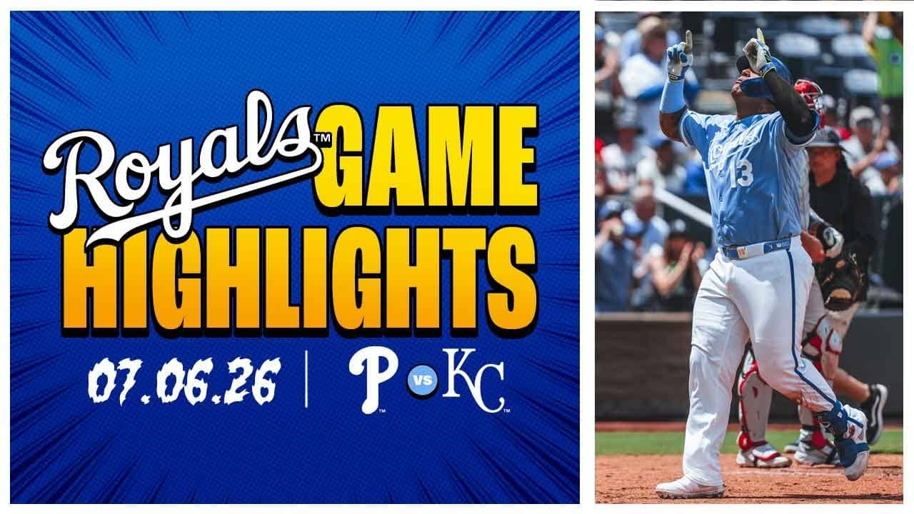 Series Winner | Royals vs. Phillies Highlights 7/6/26