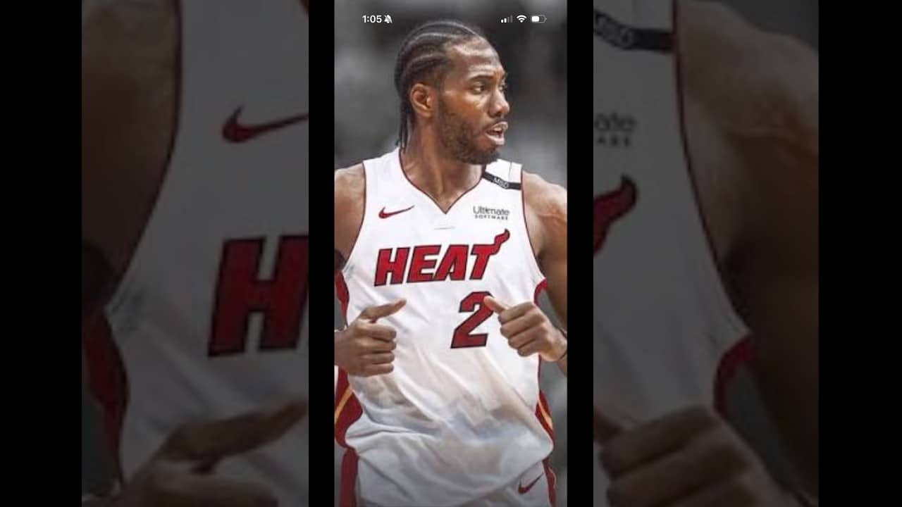 Would Kawhi Leonard be a great fit with the Miami Heat? #nba #fyp #shorts #basketball #kawhileonard