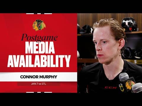 "Try to climb up the standings." | Connor Murphy Postgame 1.7.26