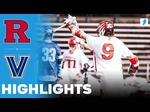 Rutgers vs Villanova | NCAA College Lacrosse | Highlights - February 21, 2026
