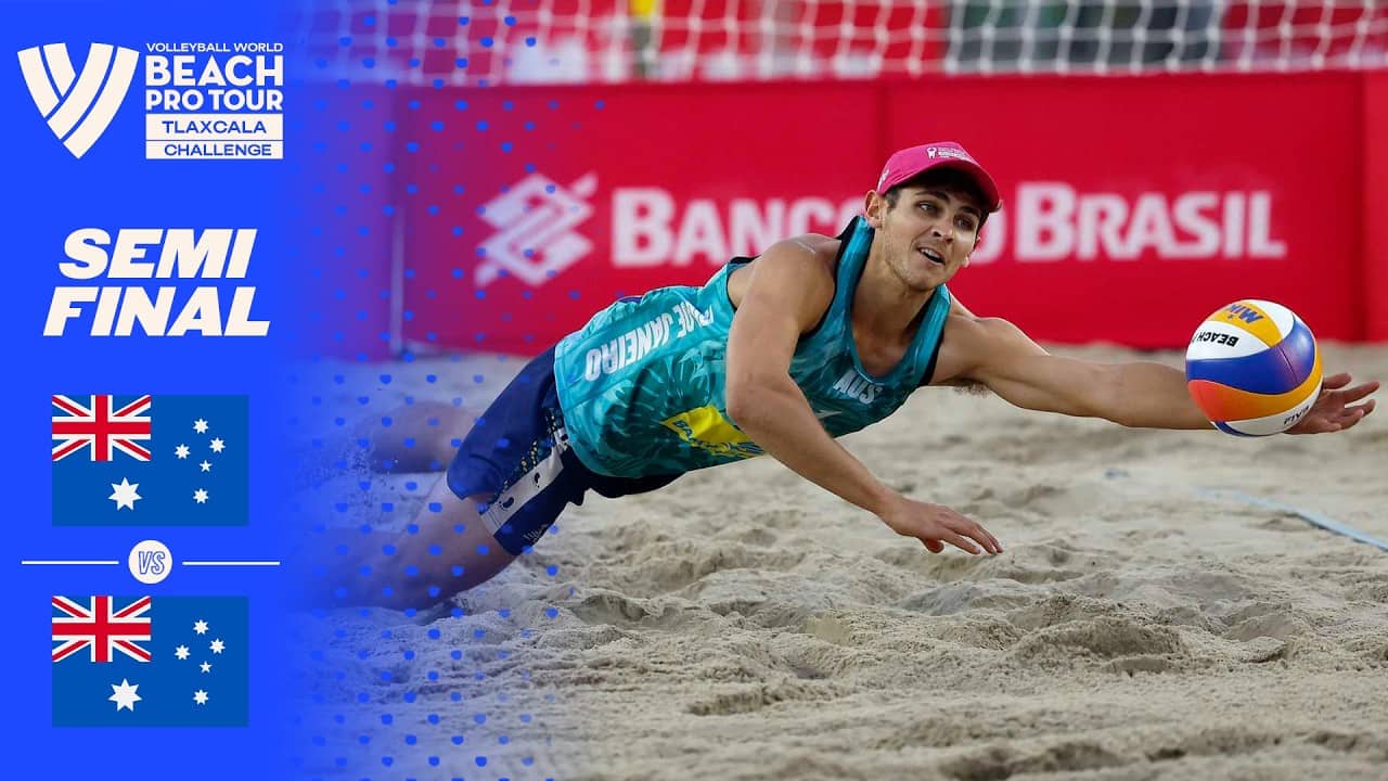 Nicolaidis/Carracher vs. Potts/Pearse - Semi Final Highlights | Tlaxcala 2026 #BeachProTour