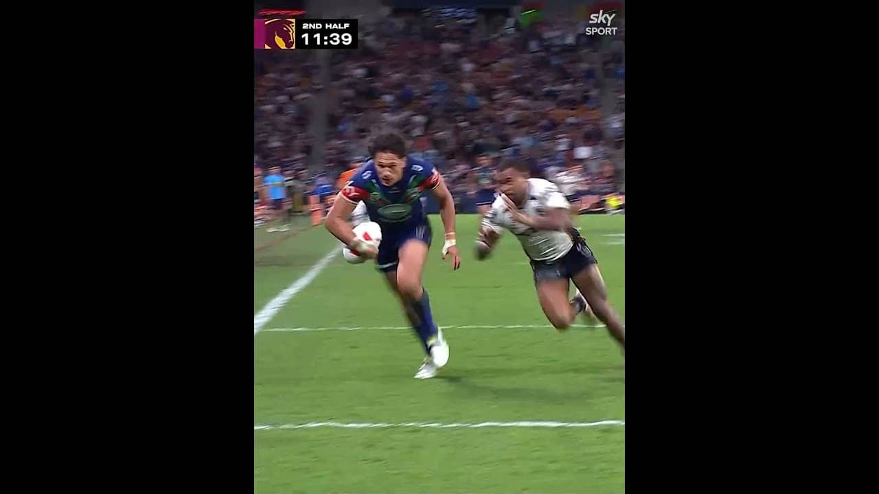 DWZ with another intercept try   #NRL #SkySportNZ