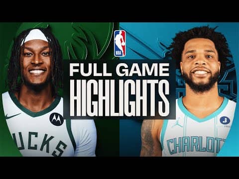 BUCKS at HORNETS | FULL GAME HIGHLIGHTS | November 12, 2025