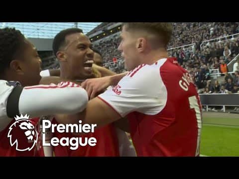 Gabriel's 96TH-MINUTE gives Arsenal lead over Newcastle | Premier League | NBC Sports