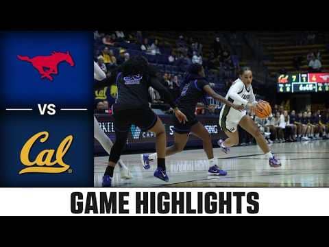 SMU vs. Cal Highlights | 2025-26 ACC Women's Basketball