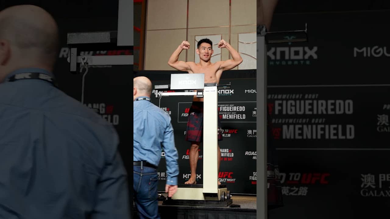 Song Yadong is LOCKED IN #ufcmacau