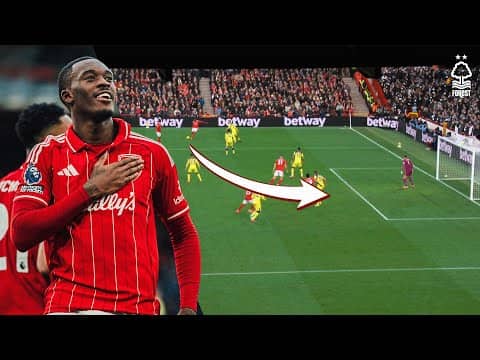 Every Angle Of Callum Hudson-Odoi's Stunning Strike! 😅 | Nottingham Forest 3-0 Tottenham Hotspur