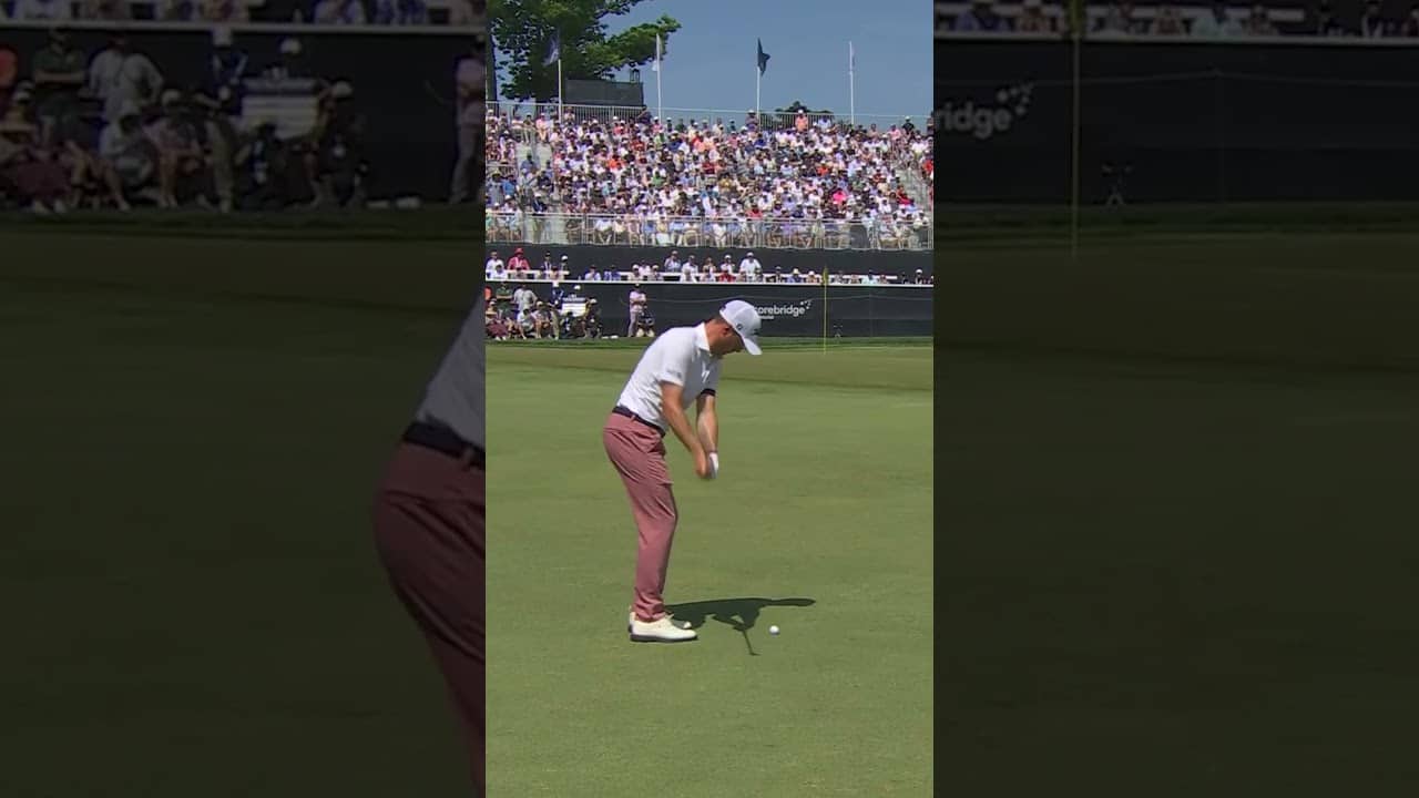 CLUTCH par to take clubhouse lead!  🔥