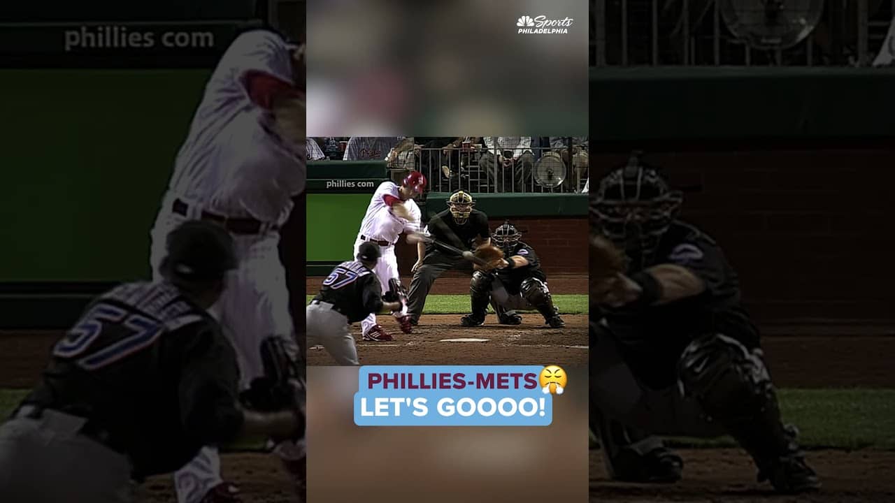 Phillies-Mets... THE RIVALRY 😤