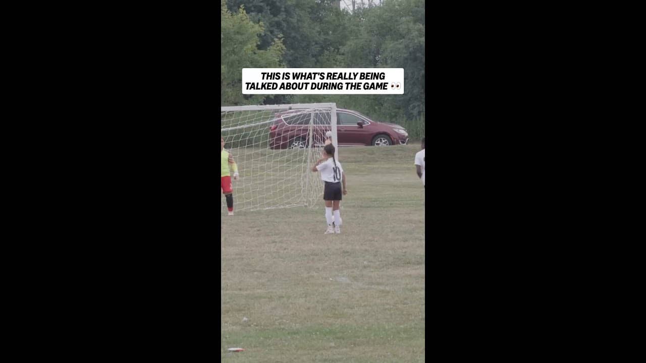 Mic’d-up youth soccer 😅