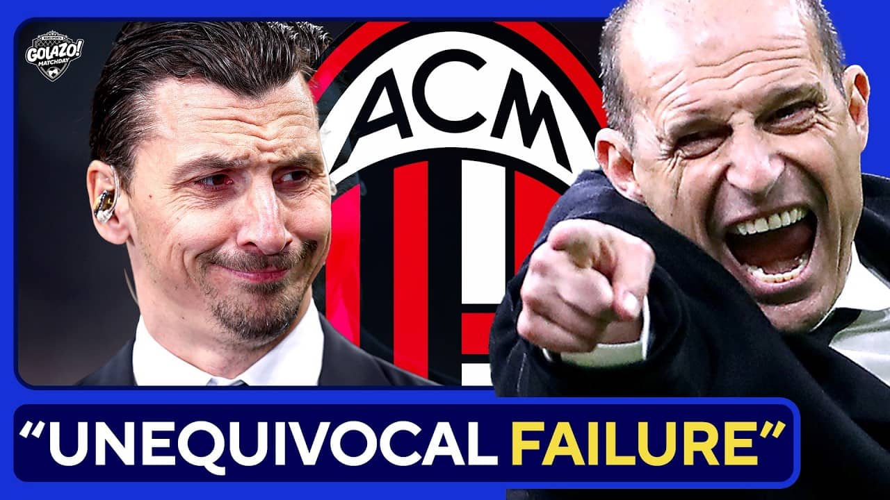 Allegri FIRED | AC Milan CLEAN HOUSE after "Unequivocal Failure" season
