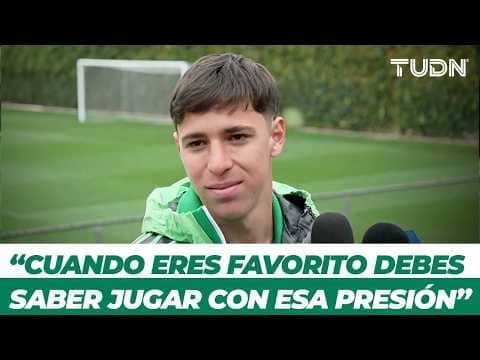 "SABEMOS JUGAR BAJO PRESIÓN" Mateo Chávez reconoce a México con favorito | TUDN