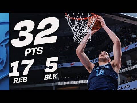 Zach Edey Drops CAREER-HIGH 32 in Historic Grizzlies Performance | November 30, 2025