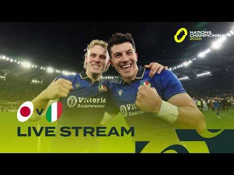 Japan v Italy | Nations Championship Live Match