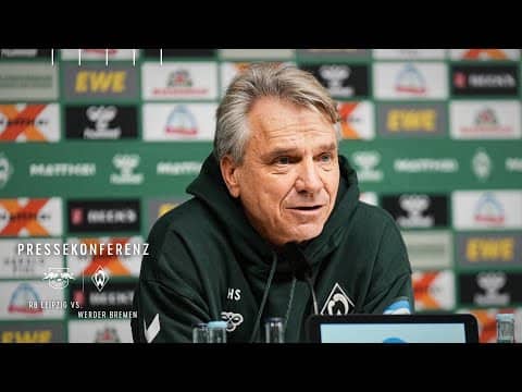 Pressekonferenz mit Horst Steffen vor Leipzig I RB Leipzig vs. SV Werder Bremen