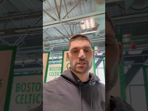 Nikola Vucevic has arrived 🤩 #celtics #nba #shorts