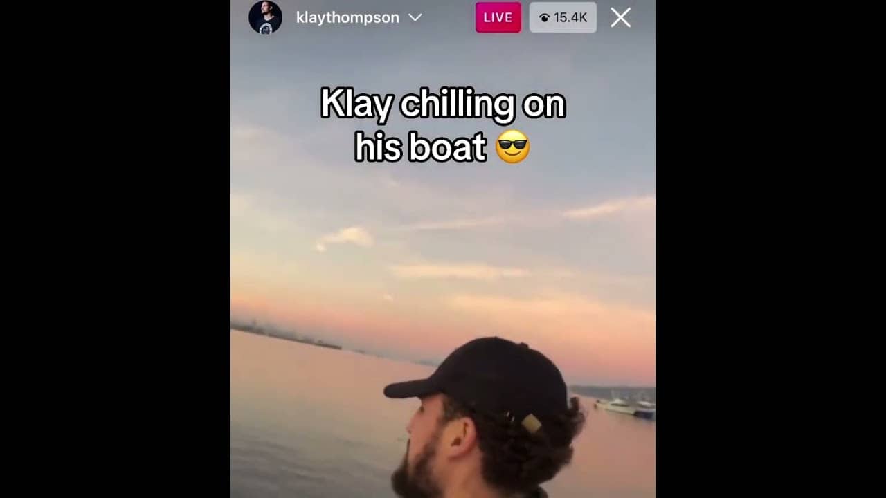 👀 (via Klay Thompson
