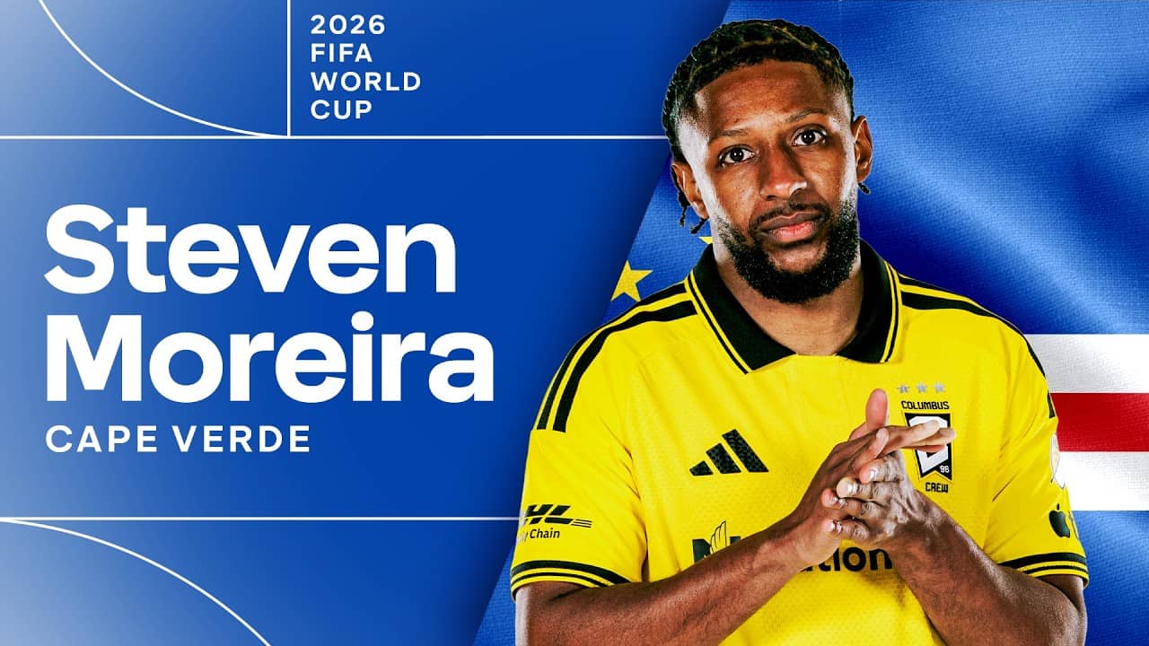 Columbus Crew Defender Steven Moreira Makes Cape Verde 2026 World Cup Roster!